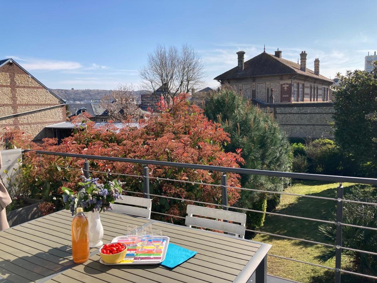 Maison Avec Grand Jardin Et Terrasse Dans Quartier De La Benedictine Fécamp Exterior foto